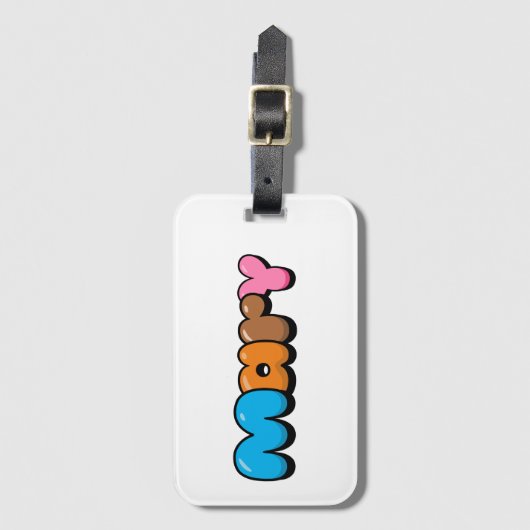 Mary Gepäckanhänger (Vorderseite Vertikal)