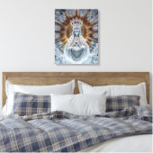 Mary - Gold und Eis 2 Leinwanddruck (Insitu (Schlafzimmer))