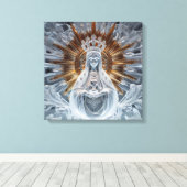 Mary - Gold und Eis 2 Leinwanddruck (Insitu (Holzboden))