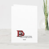 Mary Gruß/Note Card Karte (Rückseite)