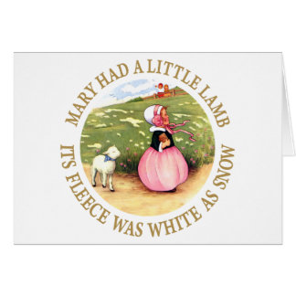 Mary hatte ein kleines Lamm