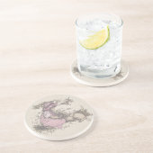 Mary hatte einen kleinen Lamm-Kinderzimmer-Rhyme Getränkeuntersetzer (Seite)