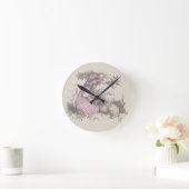 Mary hatte einen kleinen Lamm-Kinderzimmer-Rhyme Runde Wanduhr (Zuhause)