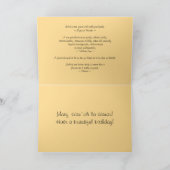 Mary Hawaiian Happy Birthday Tropical Sunset Karte (Innenseite)