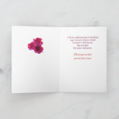 Mary Heilige Mutter Krippe Fest Tag Segnungen Karte (Innenseite)