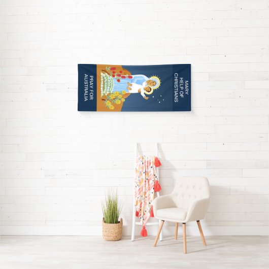 Mary Help of Christians Banner (Insitu)