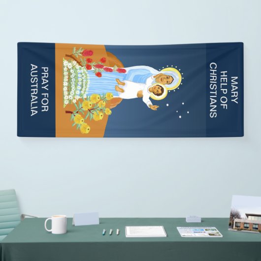 Mary Help of Christians Banner (Messe)