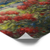 Mary Hiester Reid - Ein Garten im September Poster (Ecke)