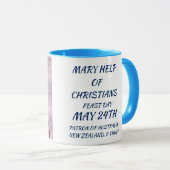 Mary-Hilfe der Christ-Porträt-Schale Tasse (VorderseiteRechts)
