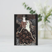 Mary Holding Baby Jesus Postkarte (Stehend Vorderseite)