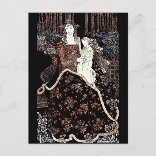 Mary Holding Baby Jesus Postkarte (Vorderseite)