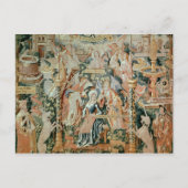 Mary in the Temple, Szenen aus dem Leben der Postkarte (Vorderseite)