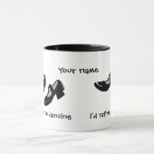 Mary Janes, den Tanz Identifikation beschuht, eher Tasse (Zentrum)