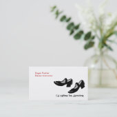 Mary Janes, den Tanz Identifikation beschuht, eher Visitenkarte (Stehend Vorderseite)