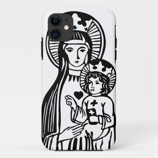 Mary & Jesus Case-Mate iPhone Hülle (Rückseite)