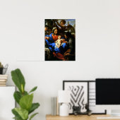 Mary, Jesus & Joseph - Flight to Egypt Poster (Heimbüro)