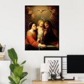 Mary, Jesus & Joseph Poster (Heimbüro)