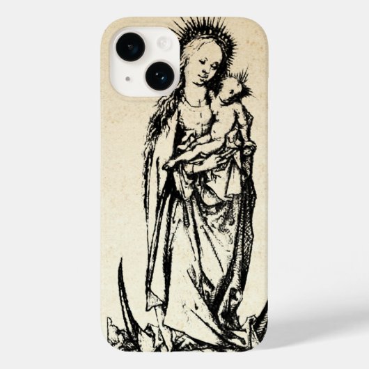 Mary Jesus Madonna Child Case-Mate iPhone Hülle (Rückseite)