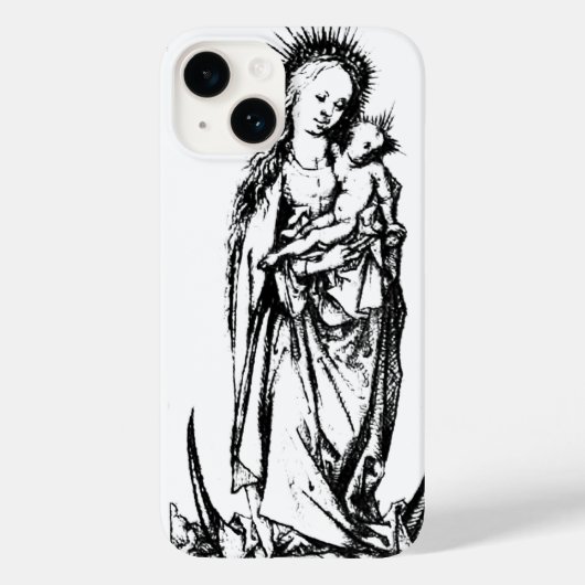 Mary Jesus Madonna Child Case-Mate iPhone Hülle (Rückseite)