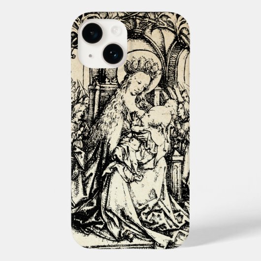 Mary Jesus Madonna Child Case-Mate iPhone Hülle (Rückseite)