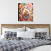 Mary, Jesus, und Engel Leinwanddruck (Insitu (Schlafzimmer))