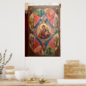Mary, Jesus, und Engel Poster (Küche)
