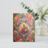 Mary, Jesus, und Engel Postkarte (Stehend Vorderseite)
