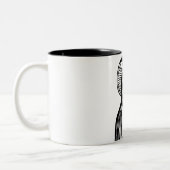 Mary & Jesus Zweifarbige Tasse (Links)