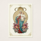 Mary JesusBeerdigung Gedenkstätte Gebet Heilige Ka (Vorderseite)