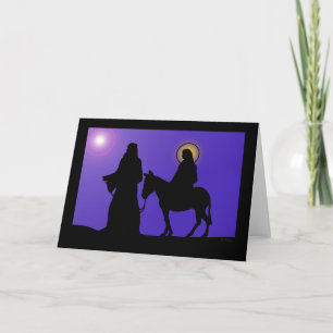 Mary & Joseph Feiertagskarte