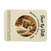 Mary Joseph Katholic SAVE THE DATE Wedding Magnet (Horizontal)