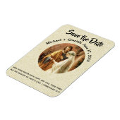 Mary Joseph Katholic SAVE THE DATE Wedding Magnet (Linke Seite)
