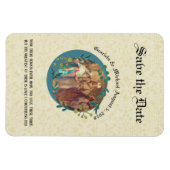 Mary Joseph Katholic SAVE THE DATE Wedding Magnet (Horizontal)
