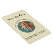Mary Joseph Katholic SAVE THE DATE Wedding Magnet (Rechte Seite)
