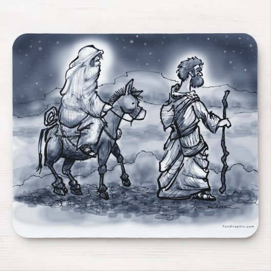 Mary & Joseph Mousepad (Vorne)