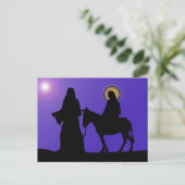 Mary & Joseph Postkarte (Stehend Vorderseite)