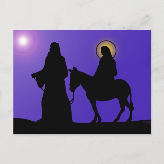 Mary & Joseph Postkarte (Vorderseite)