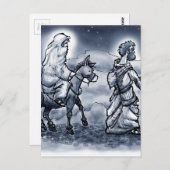 Mary & Joseph Postkarte (Vorne/Hinten)
