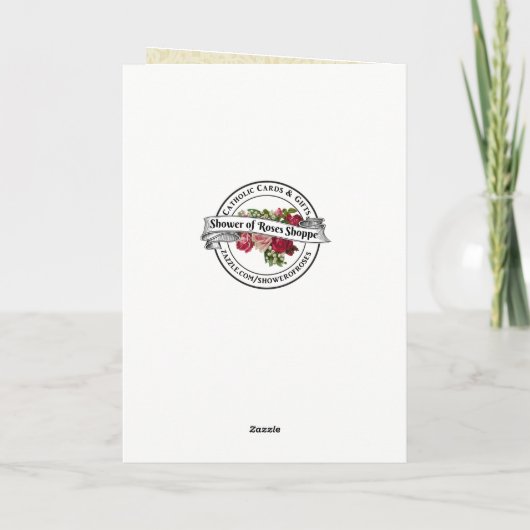 Mary Joseph Verlobung Wedding Betrothal Karte (Rückseite)