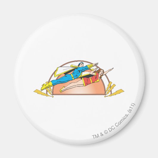Mary & Junior Fliegen Magnet (Vorne)