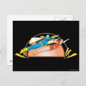 Mary & Junior Fly Postkarte (Vorne/Hinten)