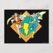 Mary & Junior Run Postkarte (Vorderseite)