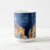 Mary kannte die Krippe-Tasse Kaffeetasse (Mittel)