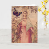 Mary Karte (Gelbe Blume)