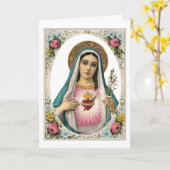 Mary Karte (Gelbe Blume)