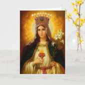 Mary Karte (Gelbe Blume)