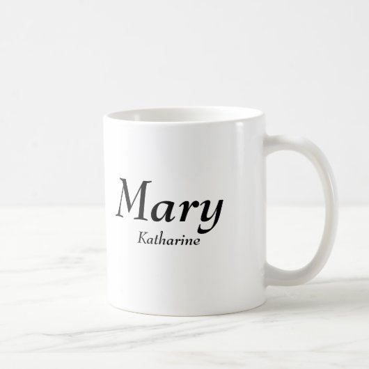 Mary, Katharine Kaffeetasse (Rechts)