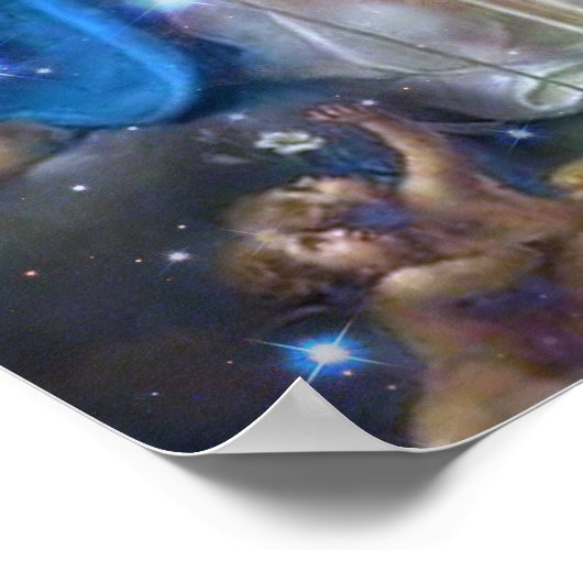 Mary, Königin der Engel. Poster (Ecke)