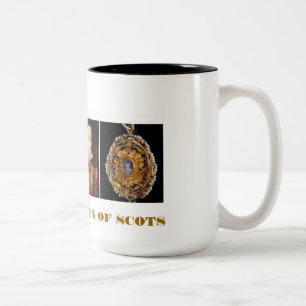 MARY-KÖNIGIN DER SCHOTTE-ANDENKEN-TASSE ZWEIFARBIGE TASSE