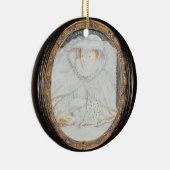 Mary-Königin der Schotten (1542-87) als Witwe Keramikornament (Rechts)